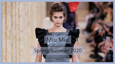 miu miu ss19 review|60 Second ⏱ Fashion Review of the Miu Miu SS19 Show.